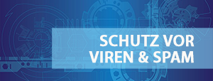 Button Schutz vor Viren Spam