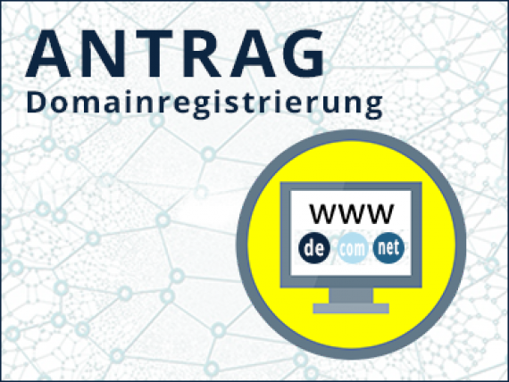 Mediathek Download Antrag Domainregistrierung