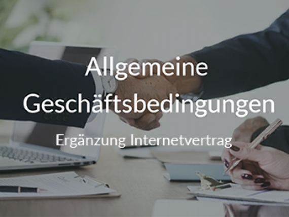 Mediathek AGB Ergaenzung Internetvertrag