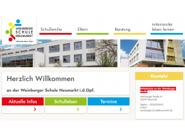 Mittelschule an der Weinberger Straße Neumarkt